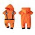 thumbnail image 2 of StylesILove Baby Toddler Boy Astronaut Cotton Onesie Hooded Romper Cosplay Party Halloween Jumpsuit Outfit (12 Months, Orange - Short Sleeve), 2 of 8