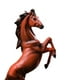 thumbnail image 4 of Estatuil de caballos de resina curvada escultura de escritorio casa Oficina Bar estante ornamentos estantería colecciones modernas - Rojo Colco Escultura de estatuilla con forma de caballo, 4 of 8
