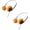 2Pcs Orange, variant on QENASHAING Retro Lightweight Earphones,Over-Ear Headphone,Vintage Feelings Underwire Headphones,Hi-Fi Stereo Earphone Headset,Headphone,for Most Mobile Phones Playback Pevices Headphones (2Pcs)