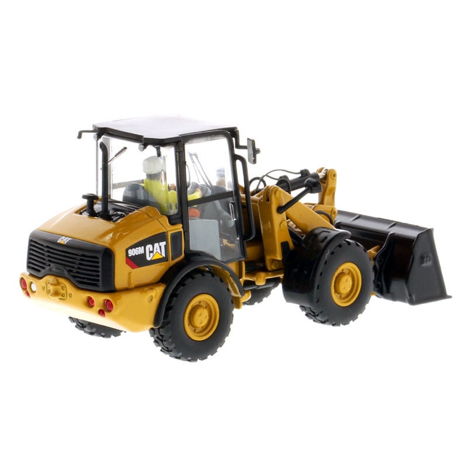 Diecast Masters 85557 1-50 CAT Caterpillar 906M Diecast Model Compact Wheel Loader with Operator - image 4 of 4