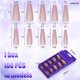 thumbnail image 2 of 100 piezas mate extra larga bailarina prensa en uñas ataúd uñas postizas color sólido cobertura completa uñas postizas mate ataúd uñas postizas con caja para mujeres niñas decoración de uñas Adepaton HMHZ196-4, 2 of 7