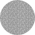 thumbnail image 1 of Ahgly Company Indoor Round Patterned Battleship Gray Area Rugs, 6' Round, 1 of 6