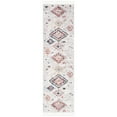 thumbnail image 2 of SAFAVIEH Morocco Audra Abstract Geometric Polyester Runner Rug, Cream/Multi, 2'2" x 8', 2 of 10