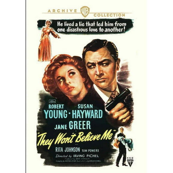 They Won't Believe Me (DVD), Warner Archives, Mystery & Suspense