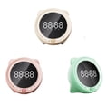 thumbnail image 3 of Altavoz Bearachild compatible con Bluetooth pantalla LCD reloj despertador de escritorio rosa, 3 of 6