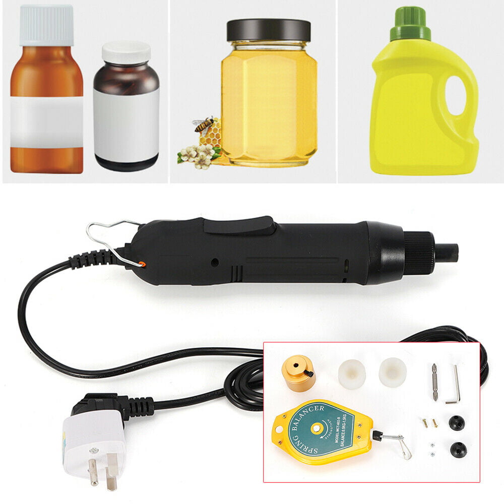Handheld Electric Bottle Capping Machine Screw Capper Sealer Sealing φ1-30mm USA 