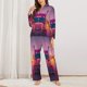 thumbnail image 2 of Balery Sunset Truck Highway Conjunto de Pijama con Estampado para Mujer, Conjunto de Dos Piezas con Manga Larga, Ropa de Dormir Suave con Bolsillos, Pijamas Cómodos-XX-Large, 2 of 7