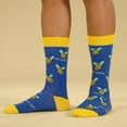 thumbnail image 2 of Bee Happy Socks (Adult Large), 2 of 2
