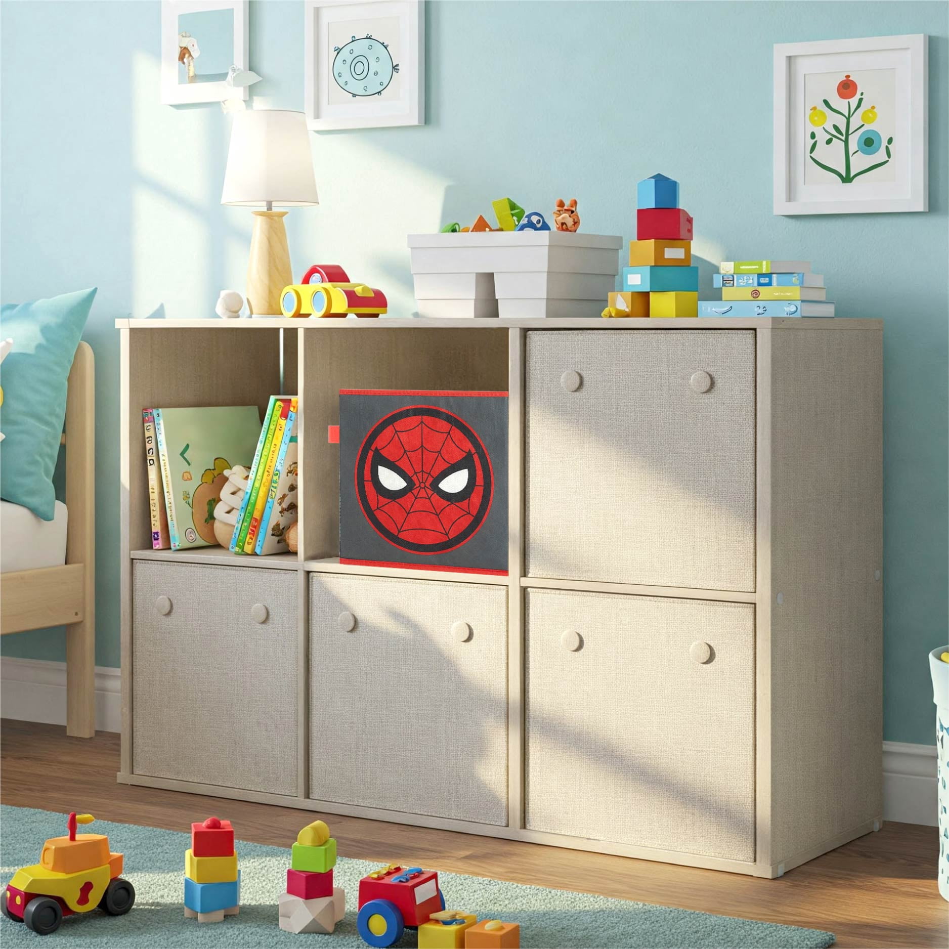 Spiderman Kids' Storage Cube