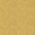 thumbnail image 1 of Ahgly Company Indoor Square Patterned Deep Yellow Area Rugs, 5' Square, 1 of 6
