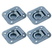 (4 pack) Recessed Pan Fitting w/ Tie Down Rope Ring (5,000 lbs.)