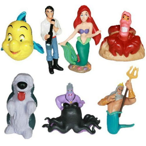 The Little Mermaid Figure Play Set Figure Playset Toy Ariel Disney
