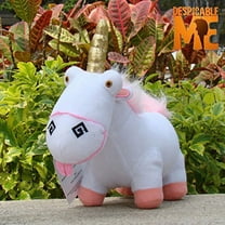 LOVELY TOYS!!!Despiicable me Plush Toy Unicorn 8" Movie Figure Fluffy Stuffed Animal Doll NWT