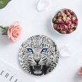 thumbnail image 3 of FMSHPON Leopard Set of 8 Round Coaster for Drinks, Absorbent Ceramic Stone Coasters Cup Mat with Cork Base for Home Kitchen Room Coffee Table Bar Decor, 3 of 5