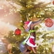 thumbnail image 4 of Adorno de árbol de perro acrílico navideño divertido con cuerda para decoración de fiesta en casa, 4 of 5