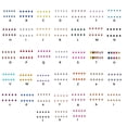 thumbnail image 3 of mmirethe Rhinestones Flat-Bottom Multi-faceted Sides DIY Handcraft Excellent Gloss Manicure Crystal Different Styles Mobile Phone Metallic Sunlight, 3 of 6