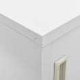 thumbnail image 4 of vidaXL Locker Cabinets 2 pcs Light Gray 35.4"x17.7"x36.4" Steel, 4 of 6