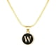 thumbnail image 1 of 26 Collar Inicial Forma Redonda 26 Alfabeto Cadena Collar A Z 26 Alfabeto Inicial Collares de Oro para Mujeres Niñas, 1 of 2