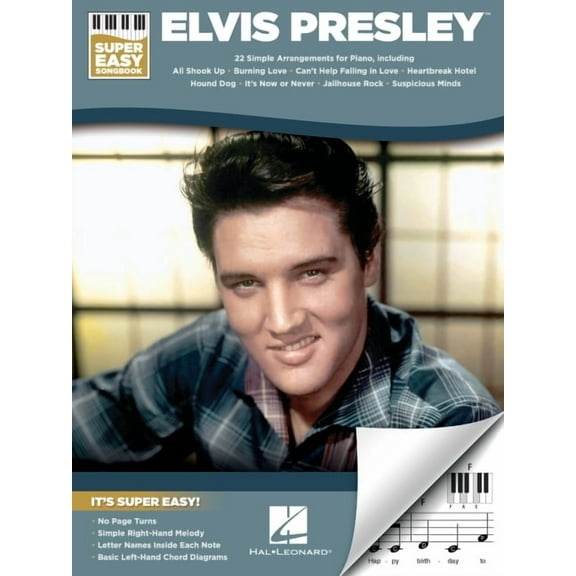 Elvis Presley - Super Easy Piano