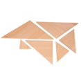 thumbnail image 1 of Learning Advantage CTU73436 Compléter les Panneaux d'Architecte Naturel Set&44; Naturel, 1 of 1
