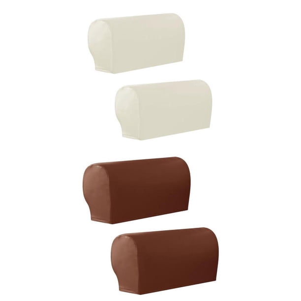 Fundas para reposabrazos de sofá,Fundas de reposabrazos de sofá para cuero elástico ancho,Fundas para sillones para sillas de salón elásticas,fundas para sillones brazo para sillas fundas