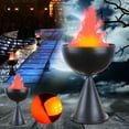 thumbnail image 1 of Wzzjkit Flame Light Simulation Brazier Light Decoration LED Electronic Brazier Props, 1 of 9