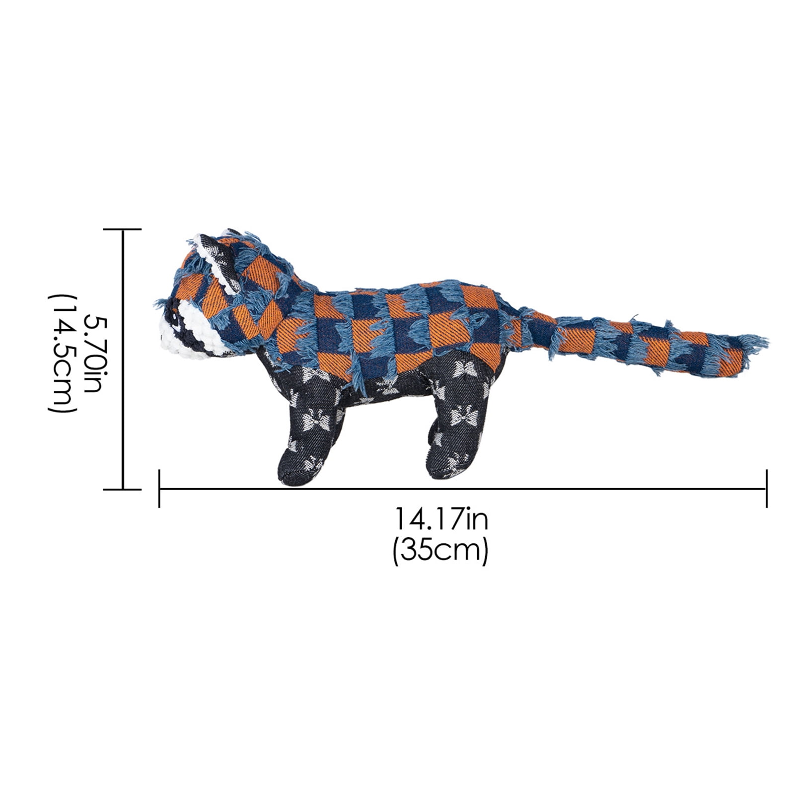 YIFAEUX Interactive Plush Dog Toy Indestructible Dog Tough Chew Toy for Aggressive Chewers Squeaky Stuffed Animals Dog Toys for Large Medium Small Dogs