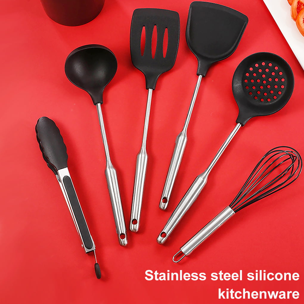 Craft Kitchen Stainless/silicone Small Thongs, Cooking Tools, Household