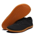 thumbnail image 2 of DXOUPM Espadrilles pour Femmes Plates à Bout Rond Chaussures Décontractées Respirantes de Course à Pied Grand Chaussures de Sport, 2 of 3