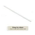 Achim Fantasia White Curtain Rod Extender, 24"