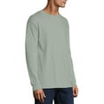 thumbnail image 3 of Hanes Mens Premium Beefy-T Cotton Long Sleeve T-Shirt, Sizes S-3XL, 3 of 6