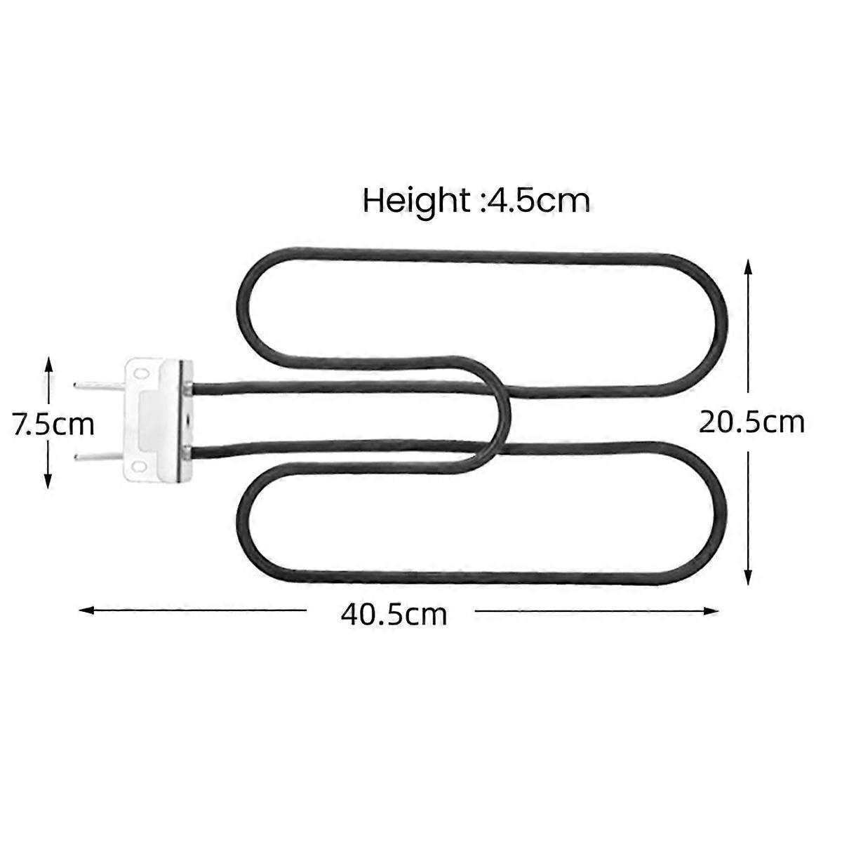 Compatible with Weber 66631 heating element grill heating element Weber Q140 Q1400 replacement parts