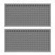 thumbnail image 1 of Paquete de 2 - Tapete de barra, tapete de secado de vidrio, secado rápido, multifuncional, tapete de drenaje de encimera para restaurantes, hogar, Gris, 1 of 9