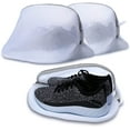 thumbnail image 1 of Filet à Linge pour Chaussures / Baskets, Sac à Linge avec Fermeture Éclair pour machine à Laver, Filet à Chaussures, Sac à Chaussures, protection de Sac à Linge Filets pour Rangement et Voyage, 3 Pcs, 1 of 5