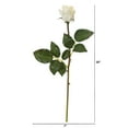 thumbnail image 2 of Nearly Natural 20in. Rose Bud Artificial Flower (Set of 12), 2 of 2