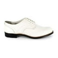 thumbnail image 6 of Madison Stacy Adams Mens Shoes Anaconda Leather White 00055-100, 6 of 7