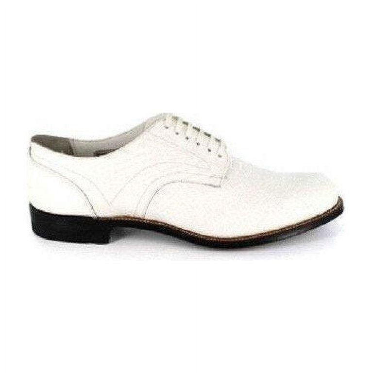Madison Stacy Adams Mens Shoes Anaconda Leather White 00055  display picture 1