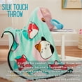 thumbnail image 2 of Ropa de cama infantil Throw Franco Squishmallows de 100 x 125 cm, 2 of 4