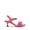 HOT PINK, variant on Kitten Heels for Women Comfortable Low Heels Sandals Suqare Open Toe Cute Wedding Party Evening Prom Dance Strap Dress Pump Sandals Shoes