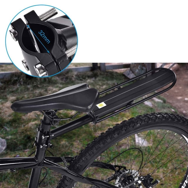 Quick Release After Bicycle Rack, Bike Bicycle Aluminum Alloy Quick-Release Carrier Rack Rear Shelf For Cycling Safely Standard