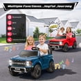 thumbnail image 3 of Ford F150 Raptor 24V Ride on Cars for Kids, Extra large Real 2 Seater Ride on Toys with Remote Control, Bluetooth, LED, Truck Storage, Electric Vehicles Ride on Truck for Boys Girls Gifts, 3 of 8