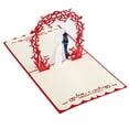 thumbnail image 2 of 3D Stereo Greeting Card Birthday Card Paper Festival Card Wedding Invitation Exquisite Blessing Card, 2 of 6