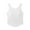 White, variant on Einccm Women's Built-in Bra Tank Top with No Steel Rings, Solid Color Short Sleeve Camisole for Sleepwear and Lounge, Comfortable Pajama Top with Chest Pad for Casual Homewear