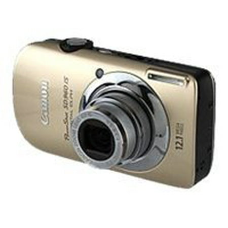 Canon PowerShot ELPH SD960 IS - Digital camera - compact - 12.1 MP - 720p - 4x optical zoom - gold