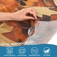 thumbnail image 5 of Yayeee Kitchen Curtains Tier Set of 2 Light Filtering 57"x24" Over Sink Window Panels, Fall Pattern, 5 of 7