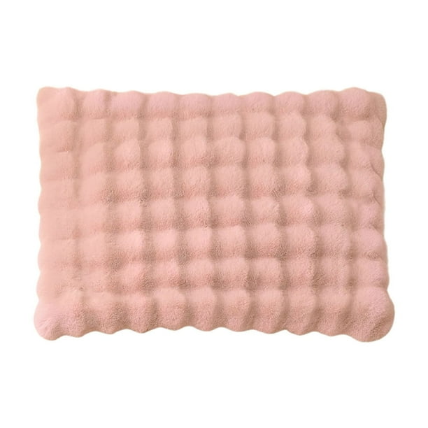 Manta de invierno para mascotas, para perros y gatos, suave y amasable, de forro polar, tamaño 15,75 x 11,81 x 0,39 pulgadas, portátil y plegable para uso en interiores y exteriores.