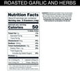 thumbnail image 5 of Carr's Roasted Garlic and Herbs Table Water Crackers, Baked Snack Crackers, 4.5 oz, 5 of 7