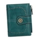 thumbnail image 4 of Titular de la tarjeta de la cartera de las mujeres, bloqueo de múltiples ranuras para ir de compras Azul eléctrico, 4 of 8