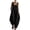 AW23-Black, variant on Womens Loose Overalls Summer Boho Wide Leg Rompers Dressy Casual Baggy Sleeveless Jumpsuits With Multi Pockets Khaki 2XL