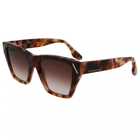 Victoria Beckham VB646S 232 Women's Light Havana Fade Sunglasses